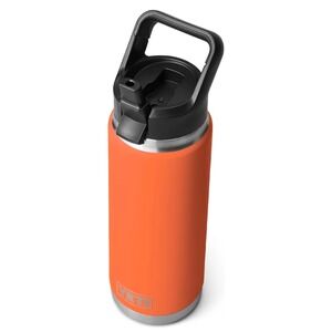 YETI Rambler 26 oz Bottle Vacuum Insulated Stainless Steel Desert Clay RARE